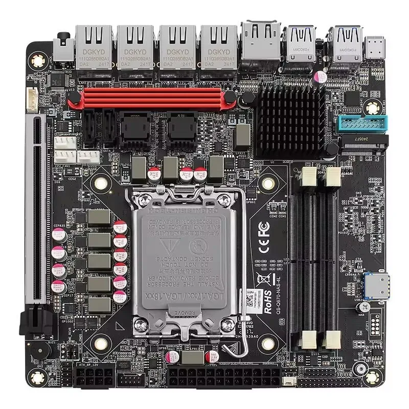 vPro Q670 NAS Motherboard Max  - Lga 1700 Ddr5 Itx Motherboard review and price