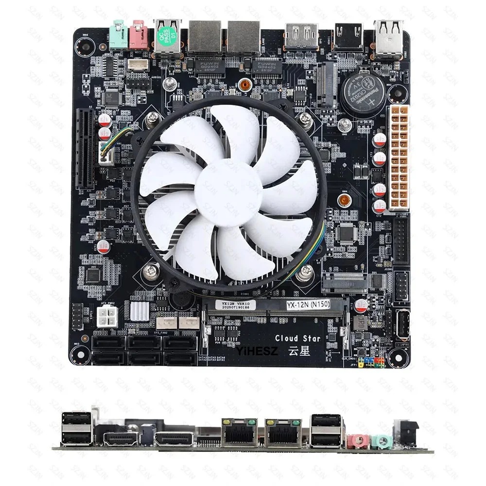 6-Bays N100/N150 NAS Motherboa - Nas Motherboard N100 6 Sata review and price