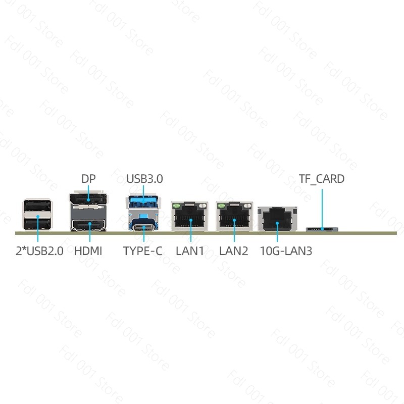 N100 Motherboard Dual 2.5G 10G - Nas Motherboard N100 6 Sata review and price