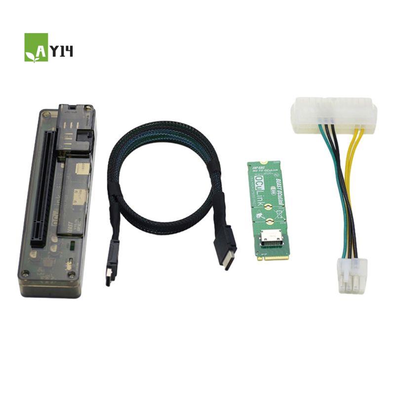 AY14 -M.2 MKEY To OCULINK Adap - External Gpu Dock Pcie 4.0 Oculink review and price