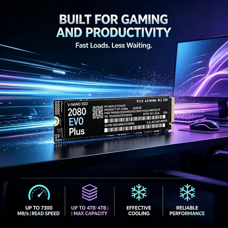 2080 EVO Plus M.2 NVMe 2280 PC - M.2 Nvme 4Tb Pcie 4.0 Ssd review and price