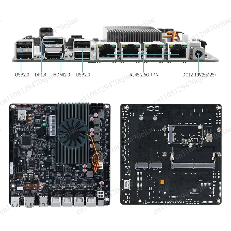 N100 6-Bay NAS Motherboard Min - Nas Motherboard N100 6 Sata review and price