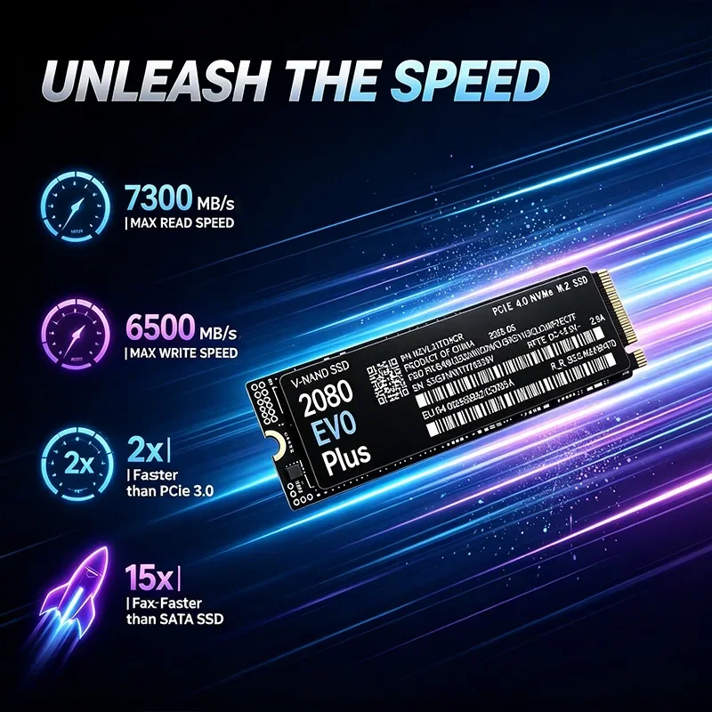 2080 EVO Plus M.2 NVMe 2280 PC - M.2 Nvme 4Tb Pcie 4.0 Ssd review and price