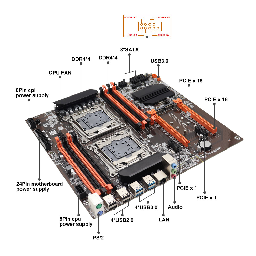 X99 Dual CPU Motherboard Intel - X99 Dual Cpu Motherboard Combo review and price